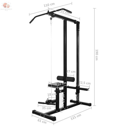 Tour De Musculation Avec Jeu D'haltères Et Poids 30,5 Kg