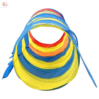 Tunnel De Jeu Pour Enfants Multicolore 245 Cm Polyester